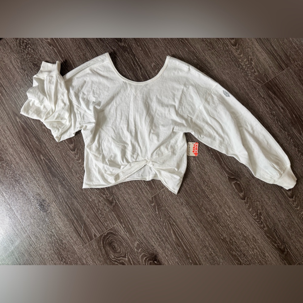 Free People Movement Pass Back Layer Long Sleeved Top